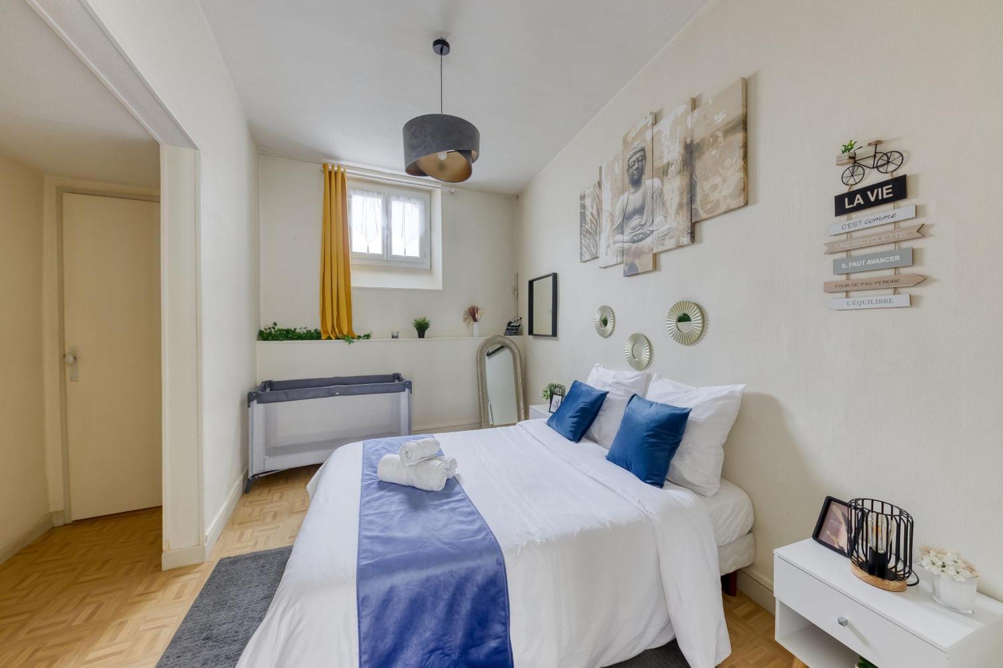 Apartment Paisible, Station Rer B 10 Min, Orly, Paris, Autonomous Access